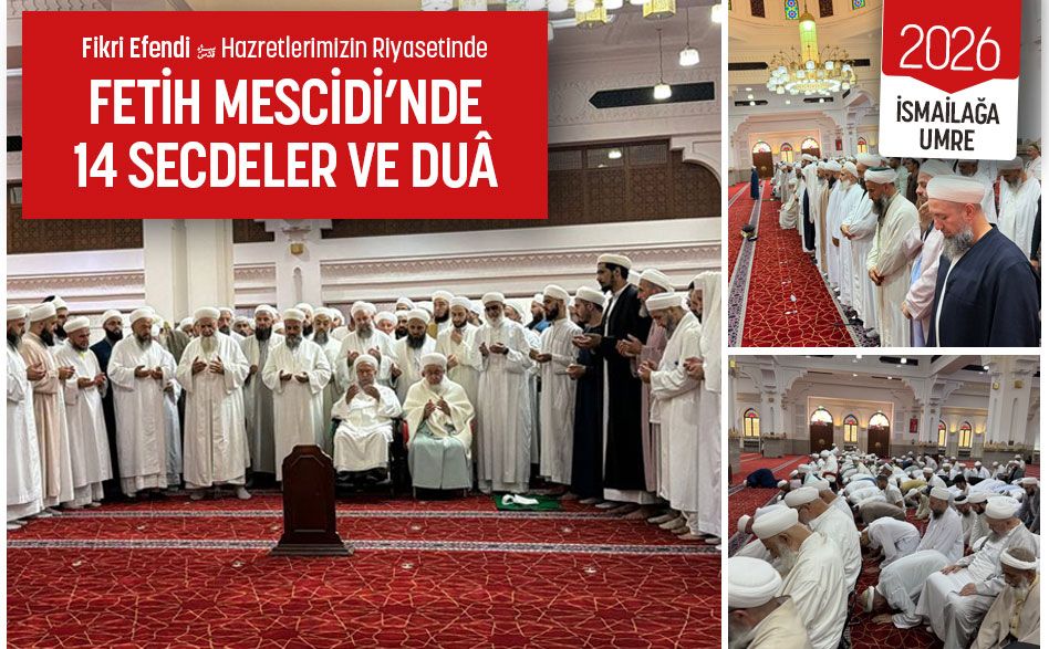 Umre Kafilemizden Fetih Mescidi’nde 14 Secdeler ve Duâ